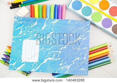 Back to school supplies. For first gade