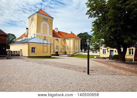 One of the oldest and most well-preserved Livonian Order castles remaining is Ventspils castle in Latvia