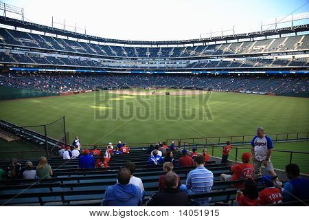 Texas Rangers Ballpark In Arlington