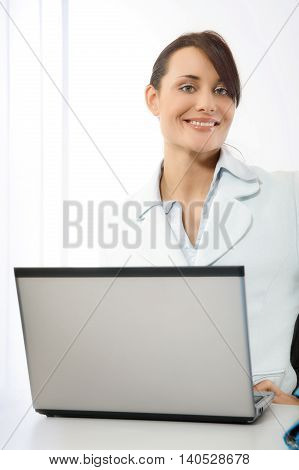 Happy Office Worker