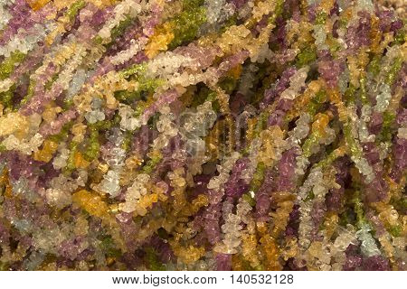 This is a photograph of Gemstone necklaces background
