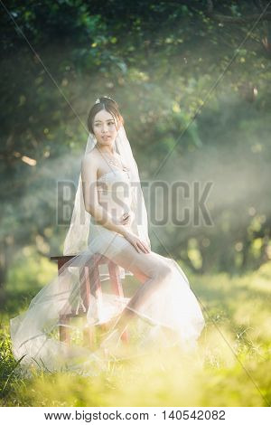 asian sexy underwear girl lady thai wedding style