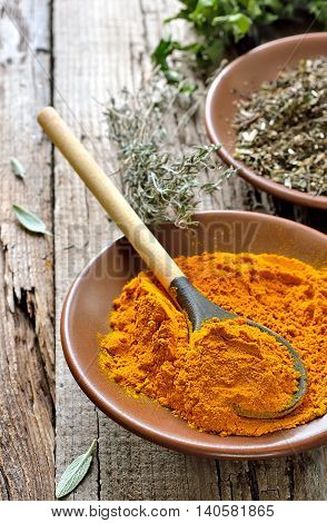Ubtan. Traditional natural herbal cosmetic agent for skin and hair care