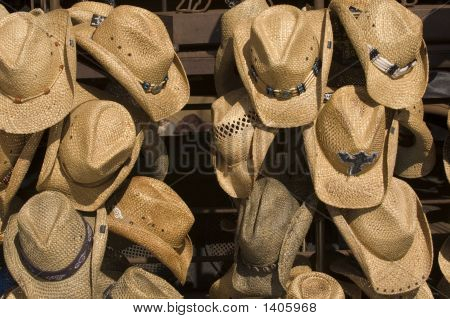 Chapeaux de paille sur Venice Beach