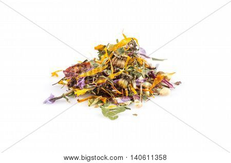 Dried Herbal Tea Leaves