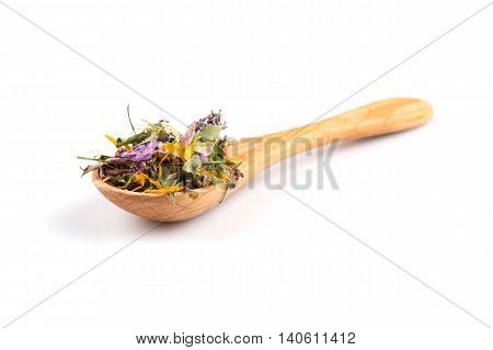 Dried Herbal Tea Leaves
