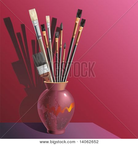 Červené zátiší