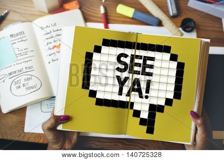 Expression Words Emotion Communication Slang Concept