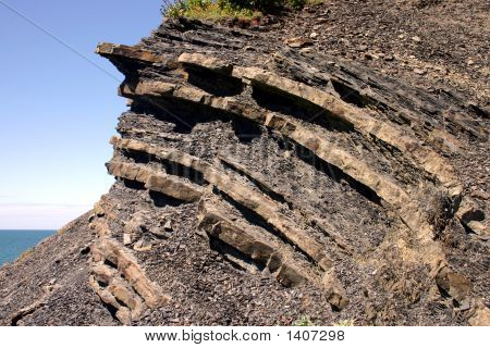 Rock, Anayasa Hill, Aberystwyth katmanları