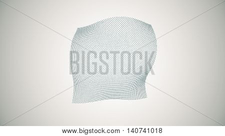 Metamorphose Of Amorphous Plane Surface From Dots