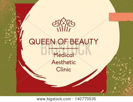 Template Element Of Corporate Identity, Banner, Background With