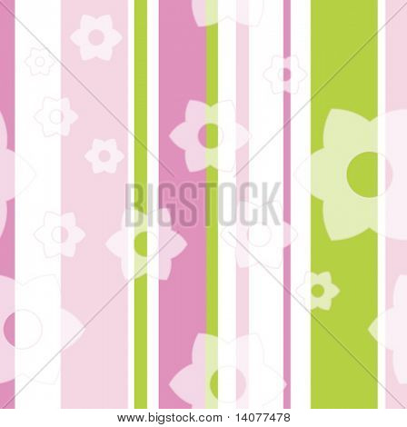 Seamless floral Vector-Muster