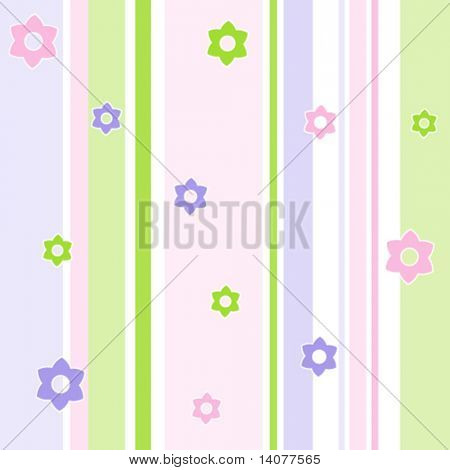 Nahtlose floral Vektor-Muster