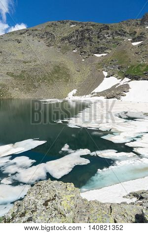 Aerial View Of Closeup Of Glacier, Giresun - Turkey