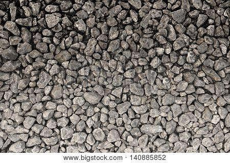 Brown gravel texture or background with gradient