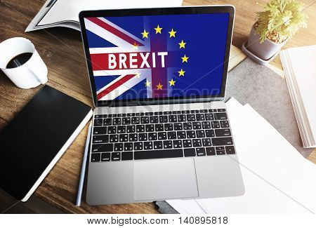 Britain EU Brexit Referendum Concept