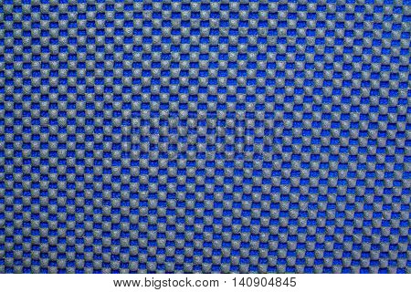 abstract black squre dots pattern on blue background