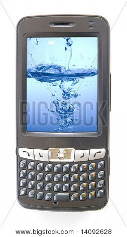 PDAphone i przelewanie wody lodowej