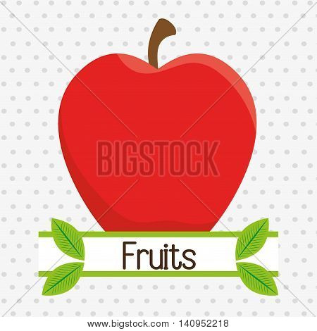 fruit fresh food icon vector illustration eps 10