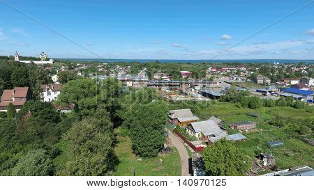 Aerial View Of Pereslavl-zalessky City, Yaroslavl Region, Russia