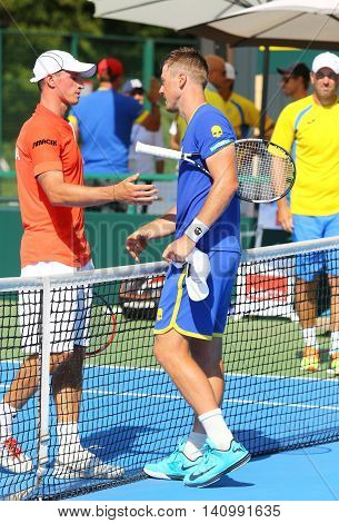 Davis Cup: Ukraine V Austria