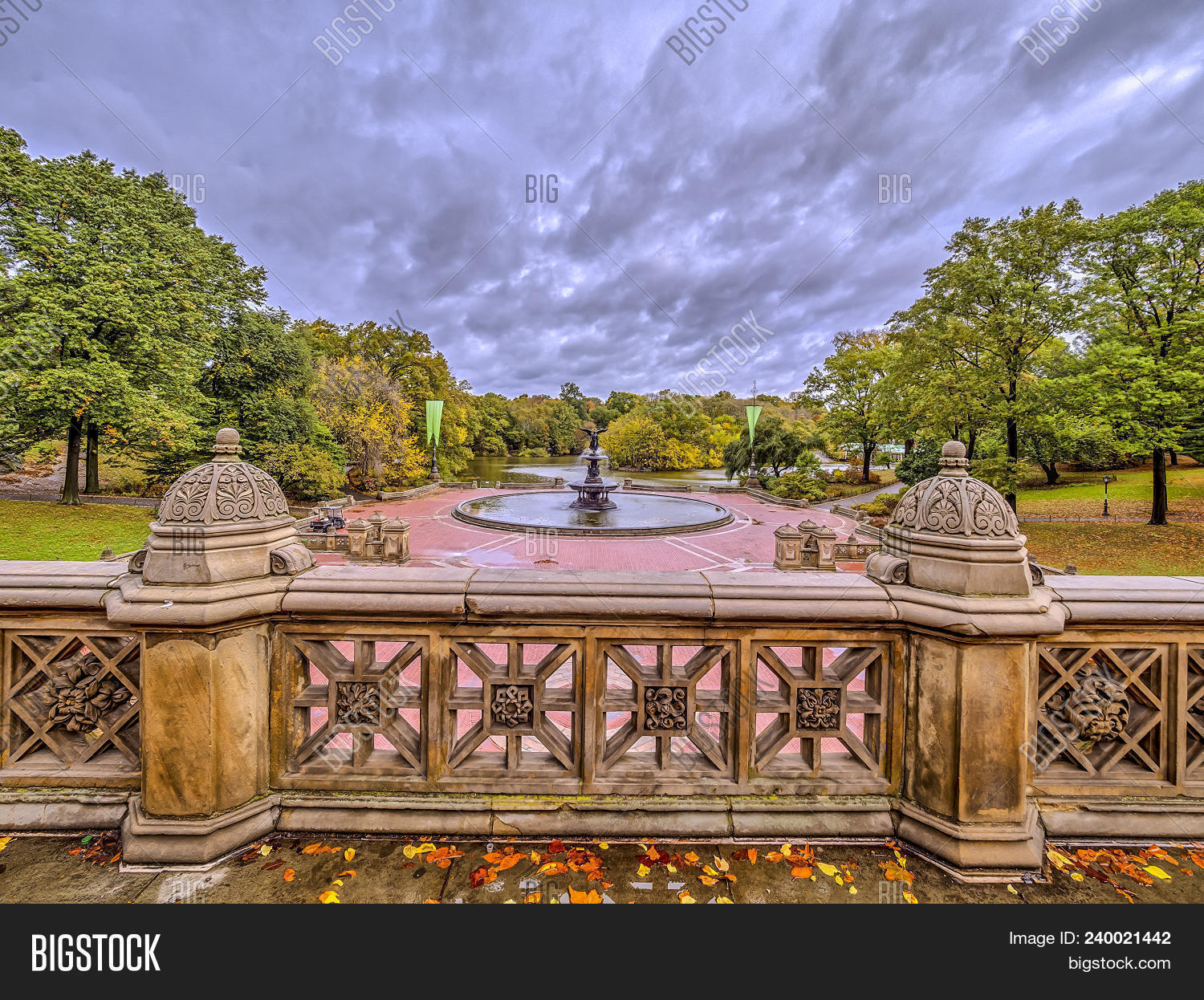 bethesda terrace image photo free trial bigstock