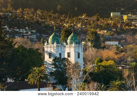Los Dominicos Church In Las Condes District, Santiago De Chile