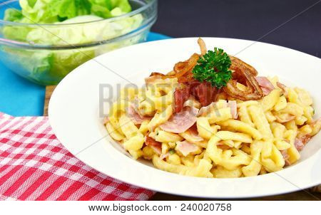 Spätzle  Are A Kind Of Soft Egg Noodle  Also Spätzli Or Chnöpfli In Switzerland Or Knöpfle Or Hungar