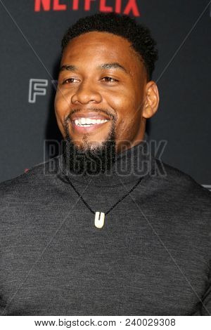 LOS ANGELES - MAY 6:  Coley Mustafa Speaks at the Netflix FYSEE Kick-Off Event at Raleigh Studios on May 6, 2018 in Los Angeles, CA