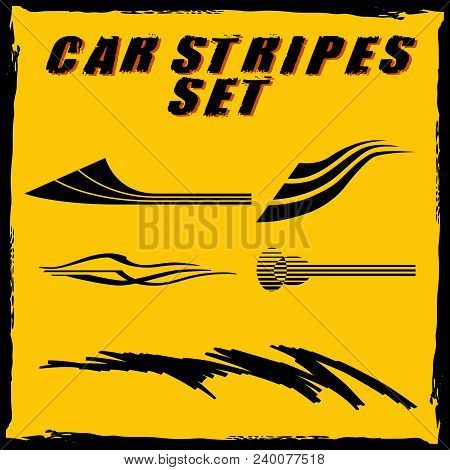 Car Vinyl Stripes Set 99.eps