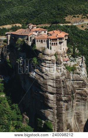 Monastery Of The Great Meteoron - The Largest Monastery In Meteor