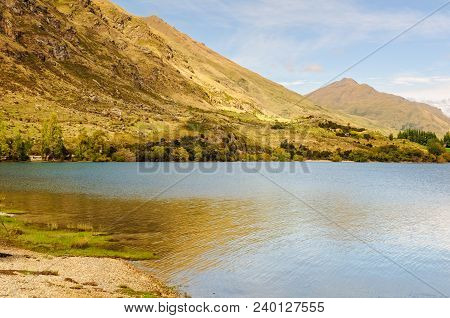 A Quiet Spot Of Lake Wanaka At Glendhu Bay  - South Island, New Zealand
