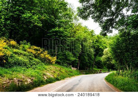 French landscape Haute-Vienne Limousin,France