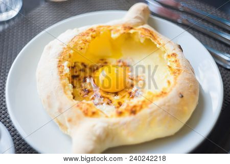 Ajarian Or Adjaruli Khachapuri