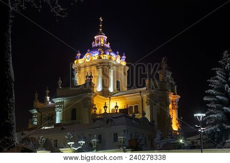 St. George Cathedral (build In 1746-1762, Designed By Architect Bernard Meretyn And Sculptor Johann 