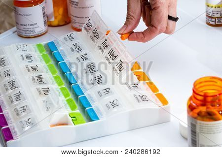 Organizing Prescriptions For The Week