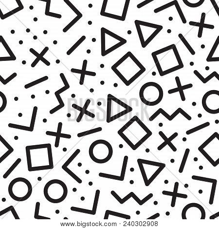 Memphis Seamless Pattern