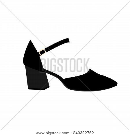 Woman Shoes, Shoes Fashion, Woman Shoes Isolated Eps 10