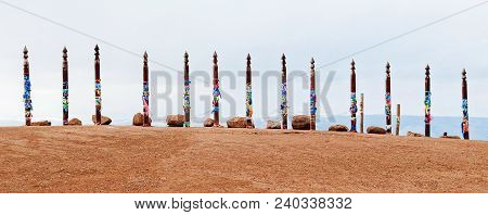 Thirteen Sacred Poles Of Olkhon Island