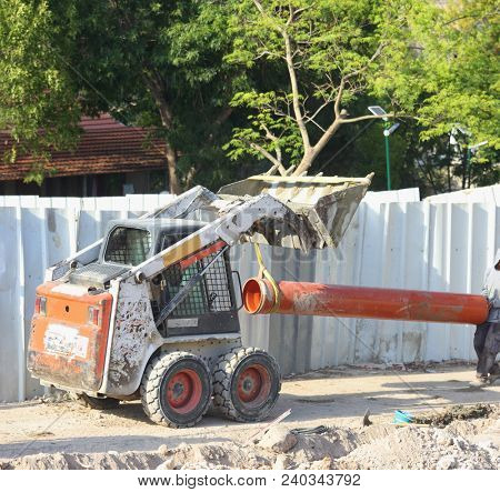 Construction of residential quarter