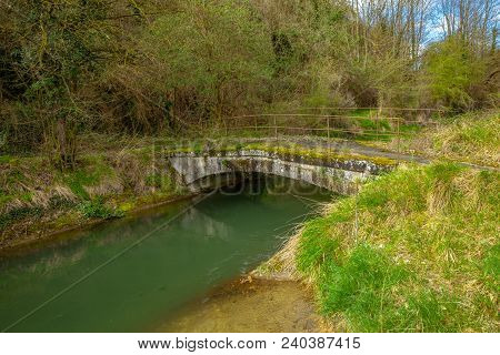 Aquaduct  Saint-nazaire-en-royans  In The Auvergne-rhône-alpes Frence