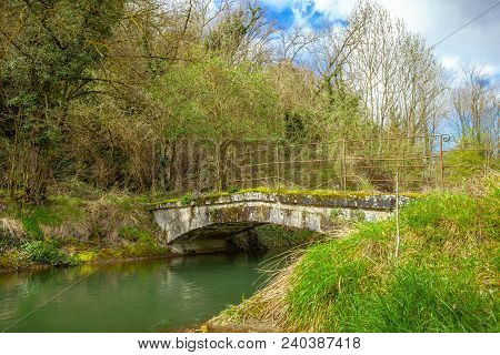 Aquaduct  Saint-nazaire-en-royans  In The Auvergne-rhône-alpes Frence