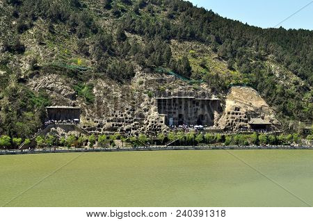 Longmen Grottoes Landscape, China
.Photographed in Luoyang, China