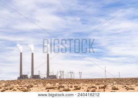 Coal Power Plant in Page Arizona USA