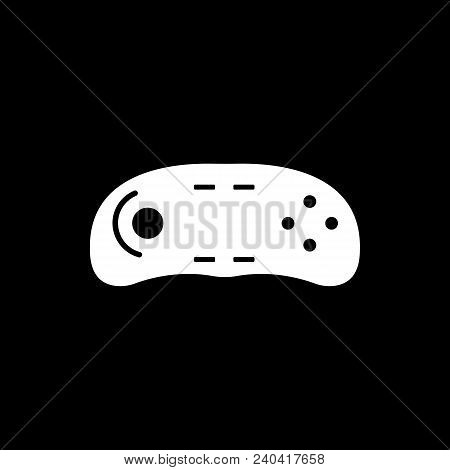 Virtual Reality Remote Control Icon. Silhouette Virtual Reality Remote Control Vector Icon For Web D
