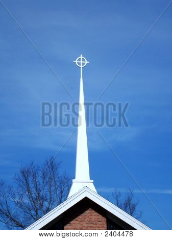 Campanile Chiesa con croce dettaglio