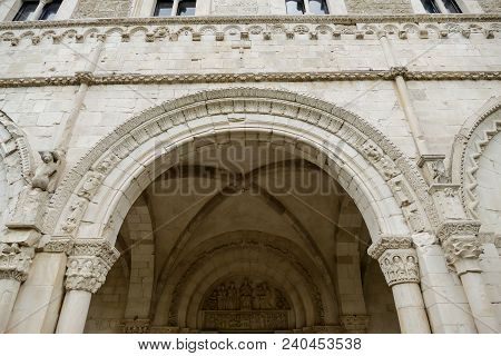 San Clemente Abbey Church Ruins Abruzzo Region