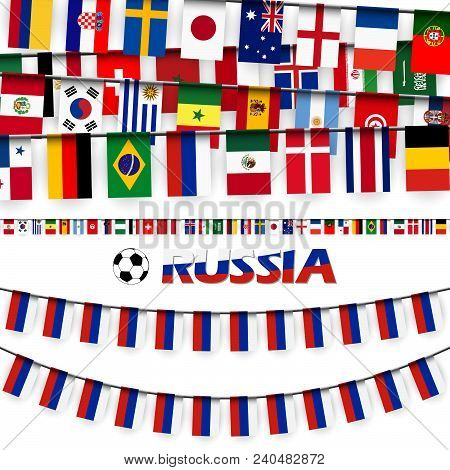 Garland Teams Russian Soccer Game