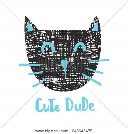 Cute Dude Cat