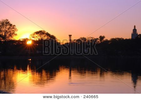 Sunset én Hawk 1058